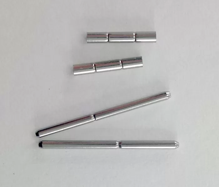 Pin Tube kit for joining links on the TAG Heuer Aquaracer steel bracelet models BA0800 BA0801 BA0803 BA0804